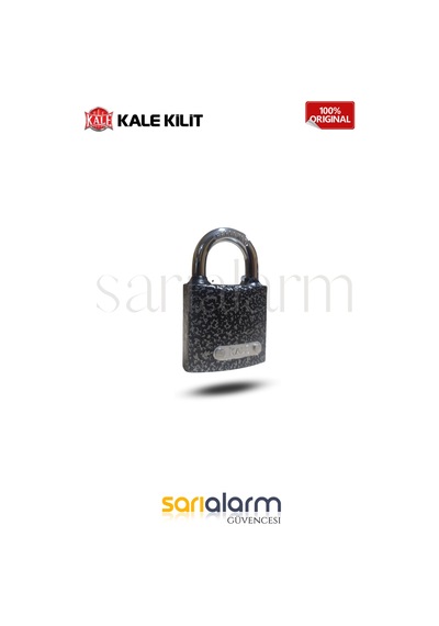 Kale Gri Asma Kilit 32mm Orta Boy