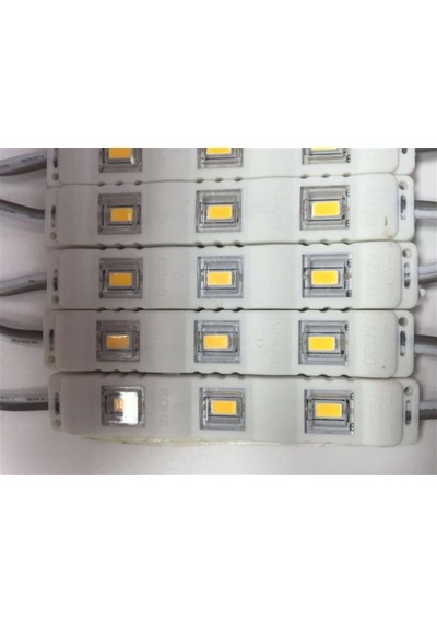 100 Adet Günışığı 5630 Mercekli Modül Led Düz Lens Als-115g Günışığı
