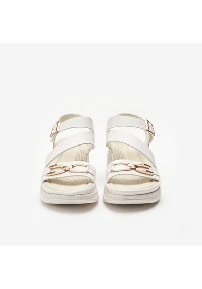 Off White Sandalet Kadın 306081dm Donna Serena T. 6081dm Beyaz