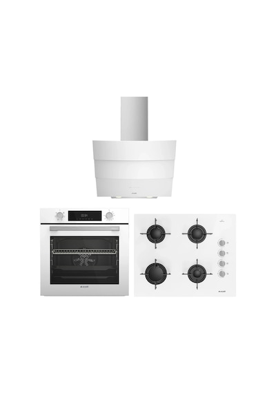 Arçelik AFC 330 B - ADE 605-3 B - OCD T 651 EB New Beyaz İnci Ankastre Set