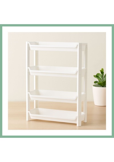Bşkvirgo 4 Katlı Sepet Organizer Raf Düzenleyici 465x145x690 Mm Bsk2026 Çok Renkli