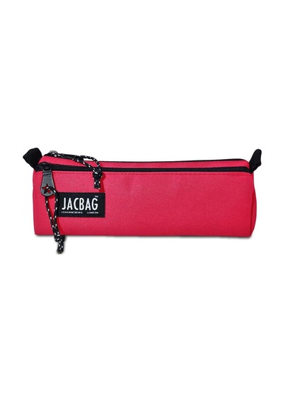 Jacbag Dual Prime İki Bölmeli Üçgen Mercan Kız Çocuk/kadın Kalem Çantası Çok RENKLİ