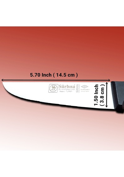 Sürmene Sürbısa 61010 Kasap Deri Soyma Bıçağı