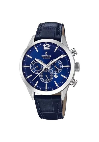 Festına F20542/2 Tımeless Chronograph Erkek Kol Saati Gümüş