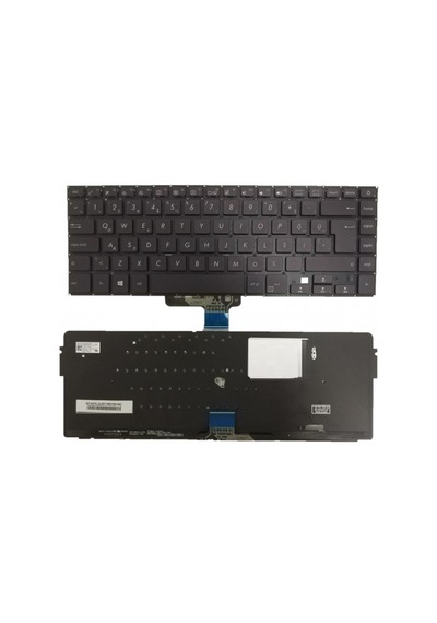 Asus S510u, X510u, X510q Notebook Klavyesi Siyah Tr Işıklı