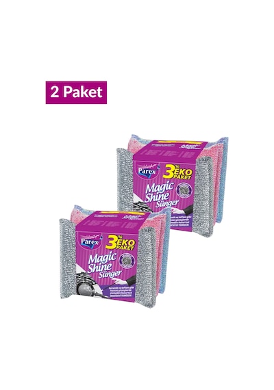 Magic Shine Sünger 3 Lü Paket İkili Set
