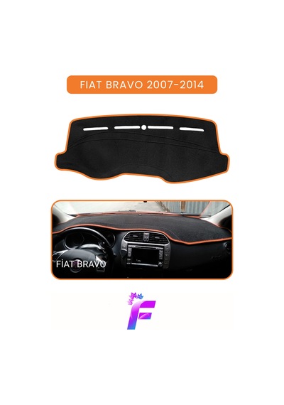 Fıat Bravo 2007-2014 Araca Özel Torpido Örtüsü Ön Göğüs Kılıfı Tam Koruma Oto Aksesuar E28