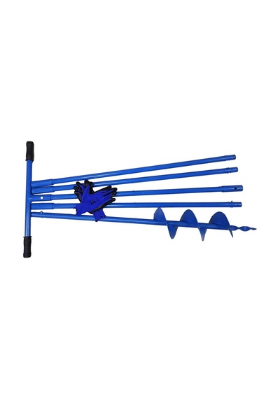Toprak Burgusu Uzatmalı Sondaj Aleti Çap 15 Cm Boy 5 Mt