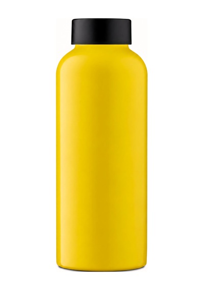 Mamawata Yellow Paslanmaz Çelik Matara 500 Ml Ultra Hafif Sızdırmaz Suluk Sarı