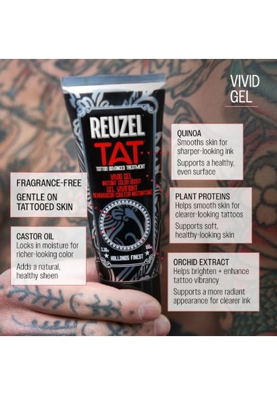 Tat Vivid Gel Dövme Renk Canlandırıcı Jel 100ml