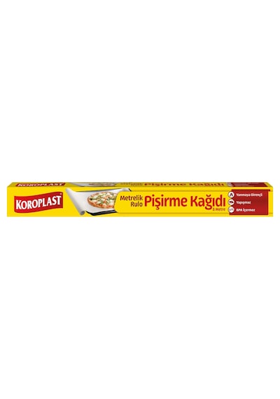 4 Adet Koroplast Yağlı Pişirme Kağıdı 8 M