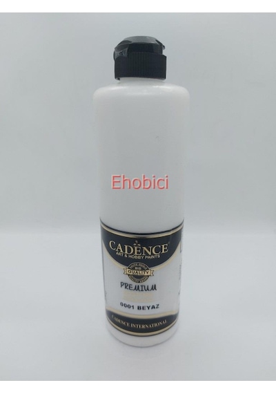 Cadence Premium Akrilik Boya 500 ML 0001 Beyaz