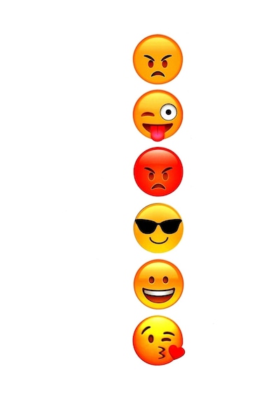 Sosyal Media Emoji Yüzler Çoklu Sticker Set 1.Sınıf Kalite