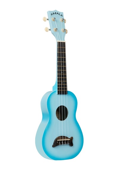 Kala Makala Dolphin Soprano Ukulele Light Blue Burst