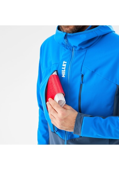 Millet Whıte Softshell Erkek Ceket Mıv9905 N3176 Mavi