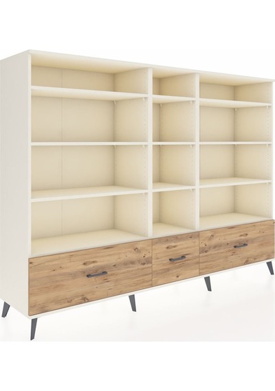 Hyperion Dolap 12 Raflı 3 Çekmeceli 220x44x163 Aytaşı-aytaşı/çam Aytası/atlas Çam - Aytası Hyperion Dolap 12 Raflı 3 Çekmeceli 220x44x163 Aytaşı-aytaşı/çam Aytası/atlas Çam - Aytası