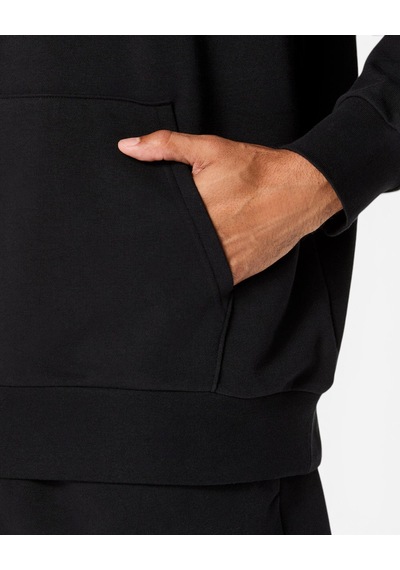 Asics French Terry Relaxed Pullover Hoodıe Erkek Siyah Sweatshirt 2031f449-001