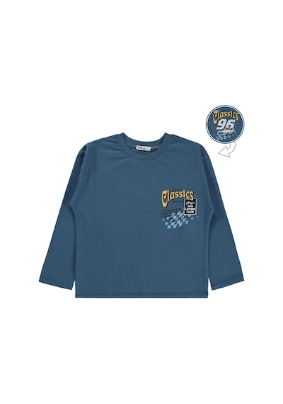 Civil Boys Classıc Est 96 Baskılı 6-9 Yaş Sweatshirt Km - Lacivert Açık Lacivert