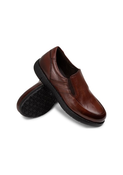 Deery Hakiki Deri Bakır Rengi Erkek Loafer Ayakkabı - 01946mbkrc01 Bakır