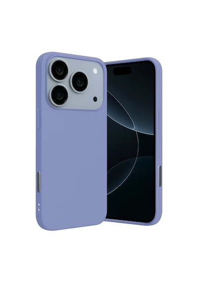 Newface Apple İphone 17 Pro Max Nano İçi Kadife Silikon - Lila