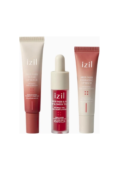 İzil Fassi Poppy Glow Lip Trio, Dudak Ve Yanak Seti Çok Renkli