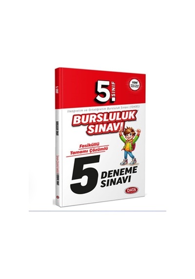 Data 5.sınıf Bursluluk Sınavı Deneme Sınavı 5li