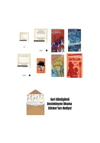 En Çok Okunan Dünya Edebiyatı Kitapları 8 Kitap Set