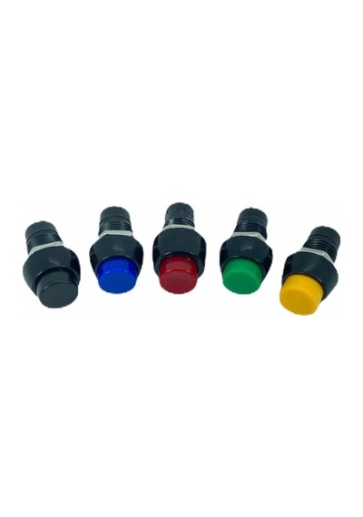 Ic-191 Buton Plastik Pbs20b Yaylı 10mm Sarı