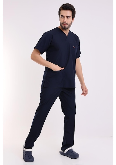 Zarf Yaka Erkek Takım - 47 Lacivert-6391