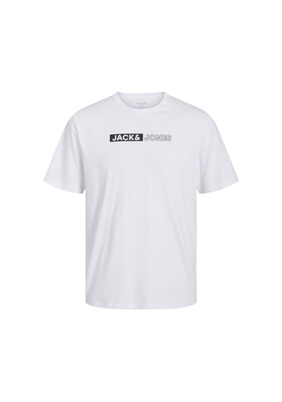 Jack & Jones JJECORP LOGO TEE PLAY Erkek  Beyaz Tişört