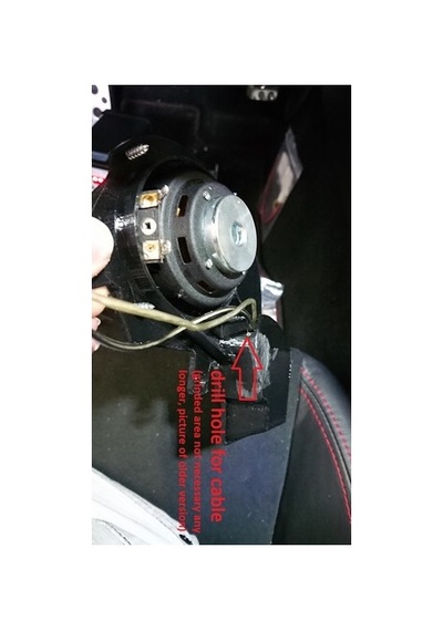 Toyota Gt86/toyota Fr-s/subaru Brz İçin Gösterge Paneli Hoparlör Adaptörü