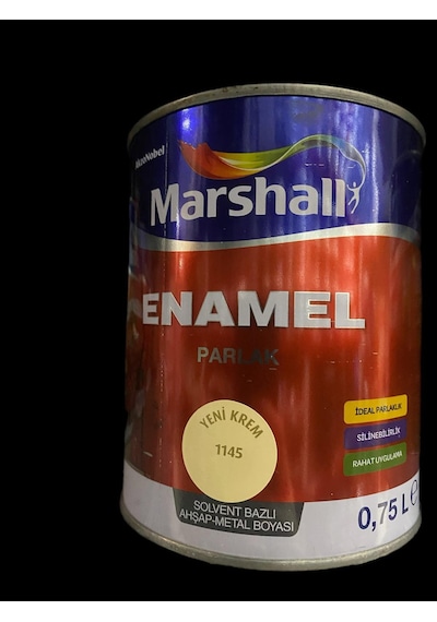 Mb Enamel Parlak Krem 0.75lt 0,75 L