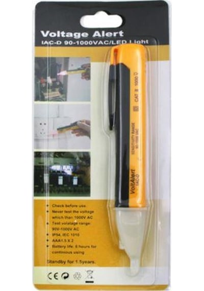 1Ac-D Voltalert Ac 90-1000V Voltaj Kalemi Temassız Sesli + Işık 9