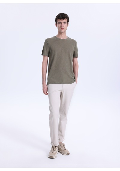 Fabrika Haki Erkek Pamuklu T-shirt F6sm-tst 2900
