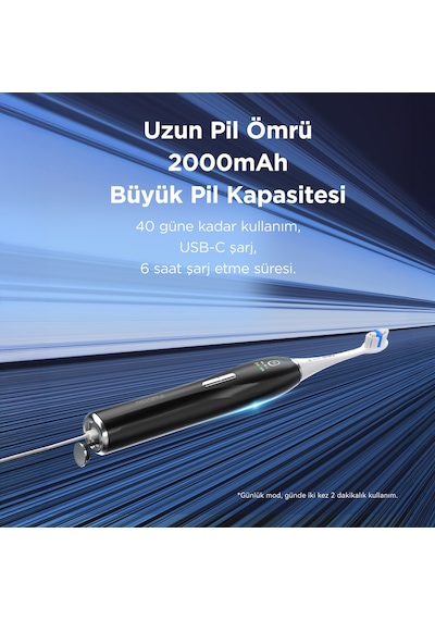 Fabcio Mysmile Sonic Pro Aı Şarjlı Diş Fırçası + Diş Beyazlatma Serumu Hediye