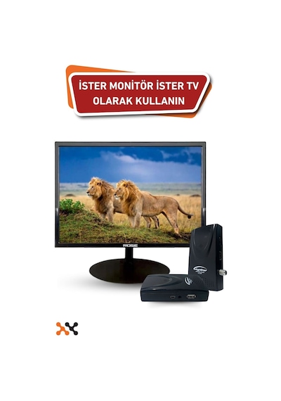 Rose 19" 49 Ekran 12v Full Hd Karavan - Tekne - Yat Lcd Monitör Tv Ve Highstar Dahili Wifili Uydu Al