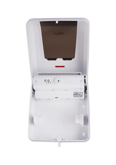 Flosoft F047 Sensörlü Fotoselli Hareketli Rulo Kağıt Havlu Dispanseri Makinesi - 21 Cm. - Beyaz
