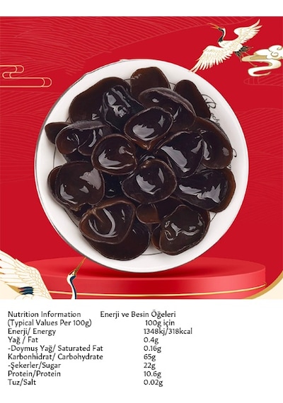 Xushi Gıda Kurutulmuş Siyah (dried Black Fungus ) 1 Kg