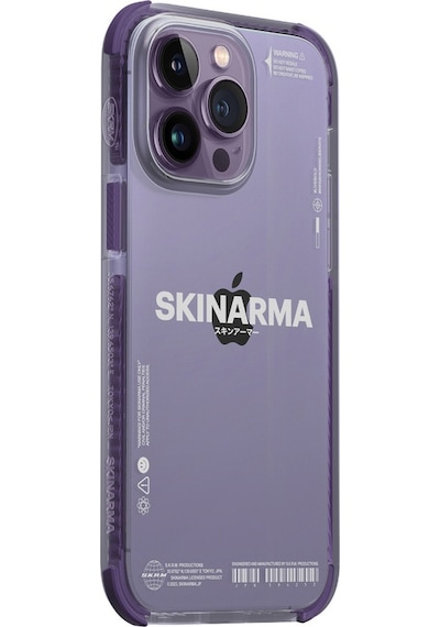 Apple Uyumlu iPhone 14 Pro Kılıf Skinarma Şeffaf Airbag Tasarımlı Iro Kapak