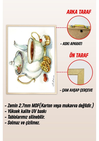 Ahşap Çerçeveli Mdf Tek Tablo Mutfak Dekoru Kendi Tablo Setinizi Oluşturacağınız Liste 32 X 42 Çerçeveli 1016 Ahşap Çerçeveli Mdf Tek Tablo Mutfak Dekoru Kendi Tablo Setinizi Oluşturacağınız Liste 32 X 42 Çerçeveli 1016