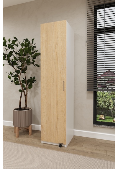Asra Trend Çok Amaçlı Kiler Dolabı MK-19 %100 MDF Erzak Organizer Dolabı Karina