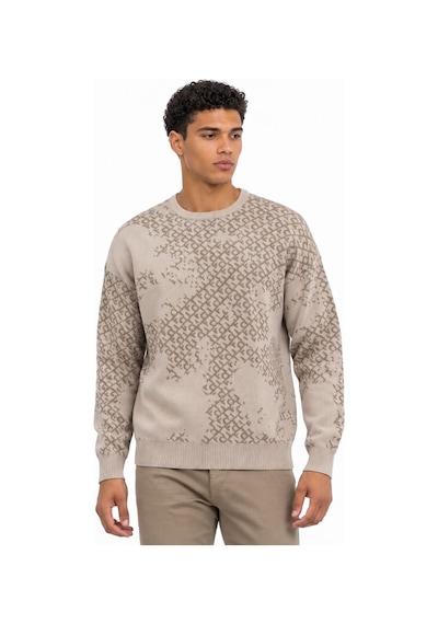 Loft Relax Fit Erkek Kazak Lf2044331 Q1.v1 Bej