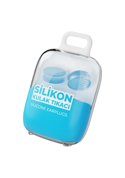 Otiflex Silikon Kulak Tıkacı - Mavi