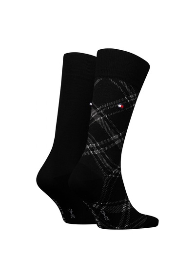 Tommy Hilfiger Th Men Sock 2p Check Erkek Beyaz Çorap - S701236310 Beyaz