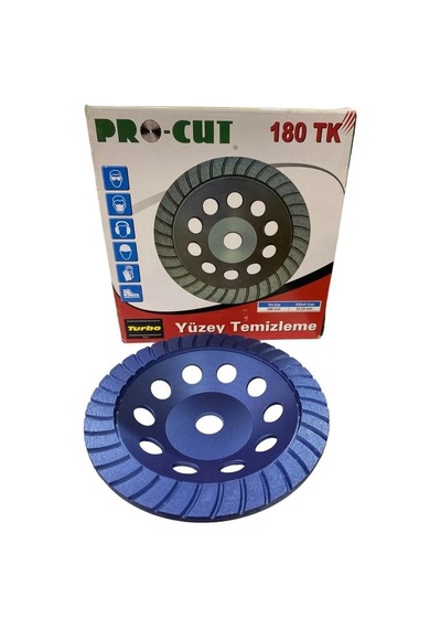 Mey İthalat Procut 51187 Turbo Serisi Yüzey Temizleme 180 Mm