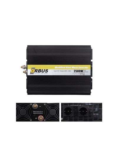 Orbus Ms12-2500 12 Volt 2500 Watt Modified Sinus İnverter