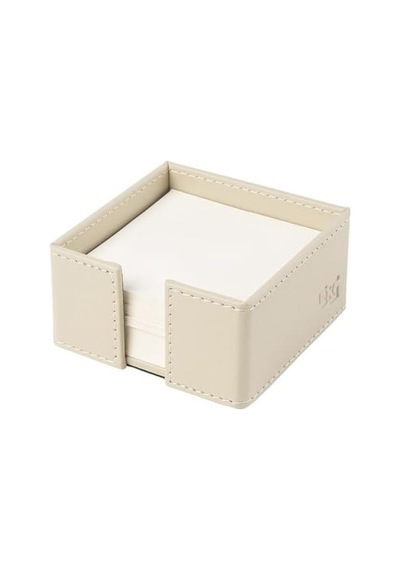 2k Küp Bloknotluk Suni Deri Masaüstü 10x10x5 Cm Genel