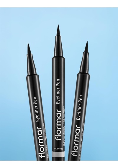 Eyeliner Pen Yüksek Pigmentli & Yarı Mat Bitişli Keçe Uçlu Likit Göz Kalemi Belirtilmemiş