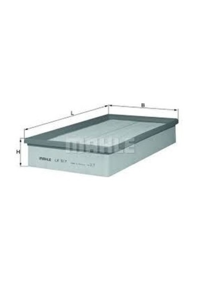 KNECHT LX517 Hava Filtresi Mercedes W210 95-00