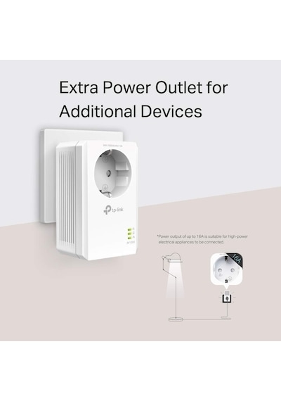 Tp-link Tl-pa7017p Kit, Av1000 Gigabit Passthrough Powerline Başl